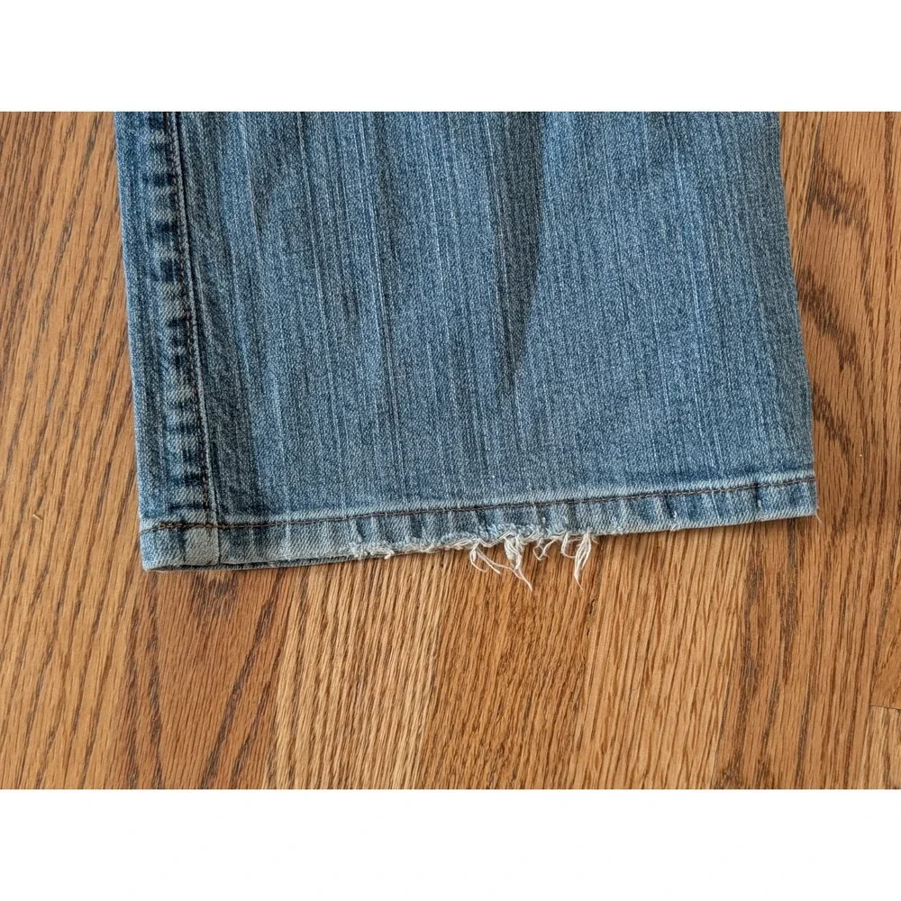 Polo Jeans Co Ralph Lauren Women's 16x32 Kelly Stretch Blue Denim Bootcut Jeans